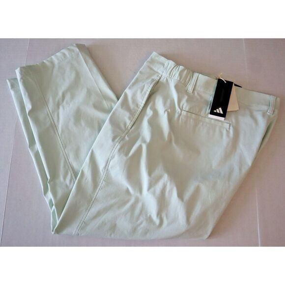 Adidas IU2843 Men Sz 40x30 Short Crystal Jade Ultimate365 Nylon Chino Pants - Picture 10 of 12